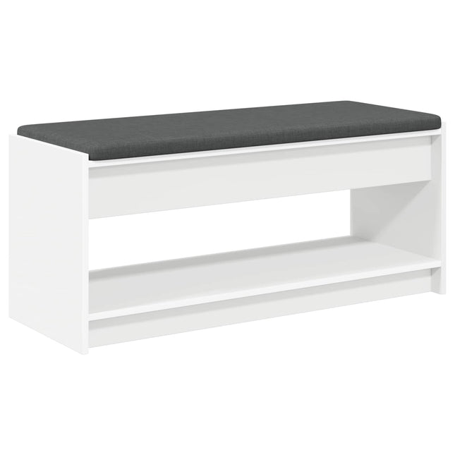 Halbank 103 X 38 X 45 Cm Geïndustrialiseerd Hout En Stof