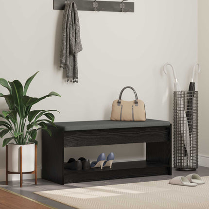 Halbank 103 X 38 X 45 Cm Geïndustrialiseerd Hout En Stof