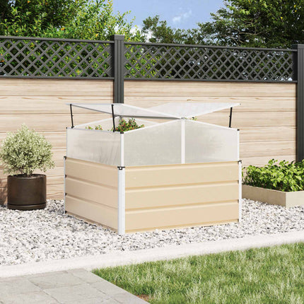 Plantenbak 100 X 100 X 77 Cm Gegalvaniseerd Staal