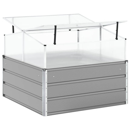 Plantenbak 100 X 100 X 77 Cm Gegalvaniseerd Staal