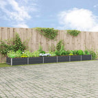 580 x 100 x 45 cm / Antraciet