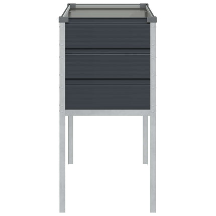 Plantenbak 100 X 45 X 90 Cm Gegalvaniseerd Staal