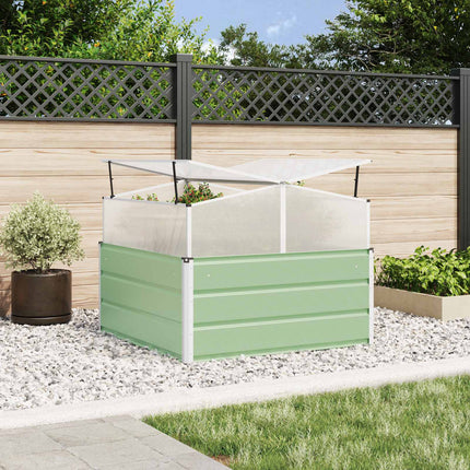 Plantenbak 100 X 100 X 77 Cm Gegalvaniseerd Staal