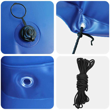 Winter Pool Kussen Blauw Ø 310 X 180 Cm Pvc