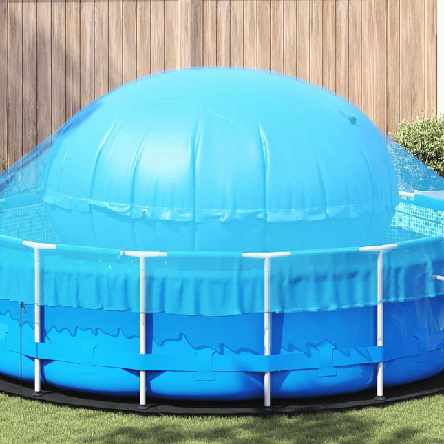 Winter Pool Kussen Blauw Ø 310 X 180 Cm Pvc