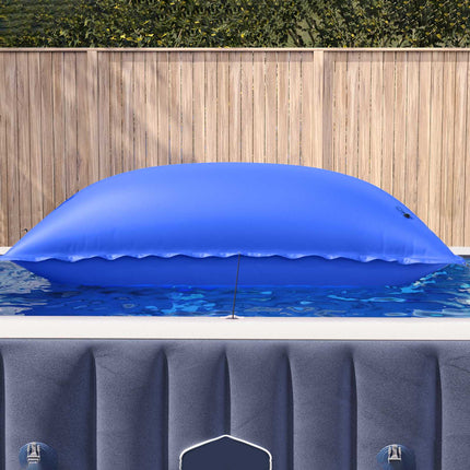 Winter Pool Kussen Blauw Pvc