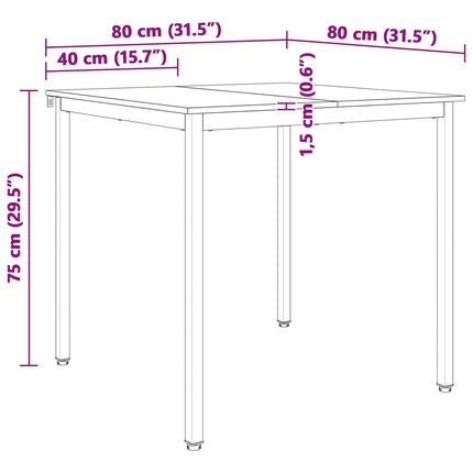 Eettafel Massief Grenenhout