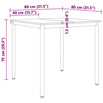 Eettafel Massief Grenenhout