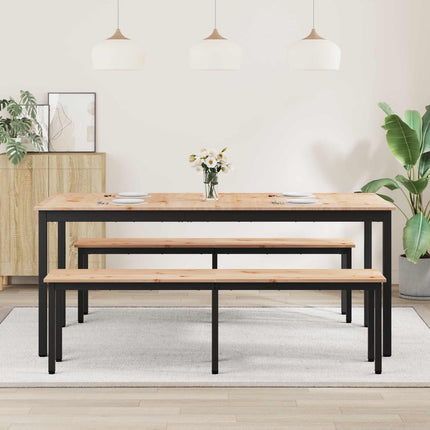 Eettafel Massief Grenenhout