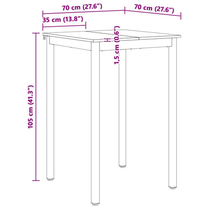 Bartafel Massief Grenenhout