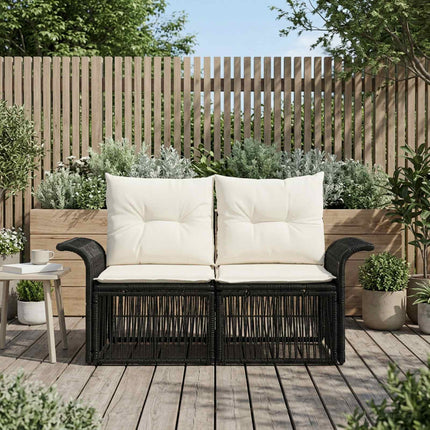 Tuinbank 2-Aantal Zitplaatsen Poly Rattan