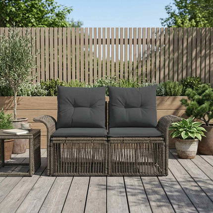 Tuinbank 2-Aantal Zitplaatsen Poly Rattan