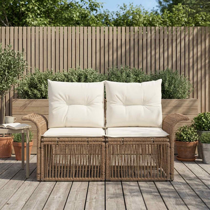 Tuinbank 2-Aantal Zitplaatsen Poly Rattan