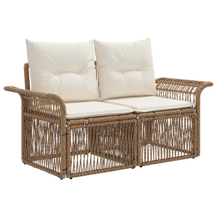 Tuinbank 2-Aantal Zitplaatsen Poly Rattan