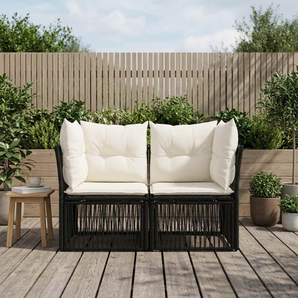 Tuinbank 2-Aantal Zitplaatsen Poly Rattan