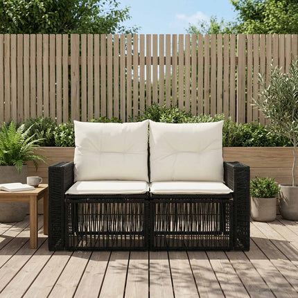 Tuinbank 2-Aantal Zitplaatsen Poly Rattan