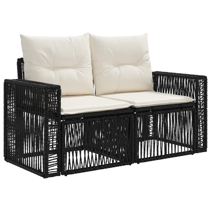 Tuinbank 2-Aantal Zitplaatsen Poly Rattan