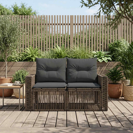 Tuinbank 2-Aantal Zitplaatsen Poly Rattan