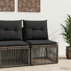 Grijs / Armloze sofa eenheid