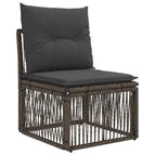 Grijs / Armloze sofa eenheid