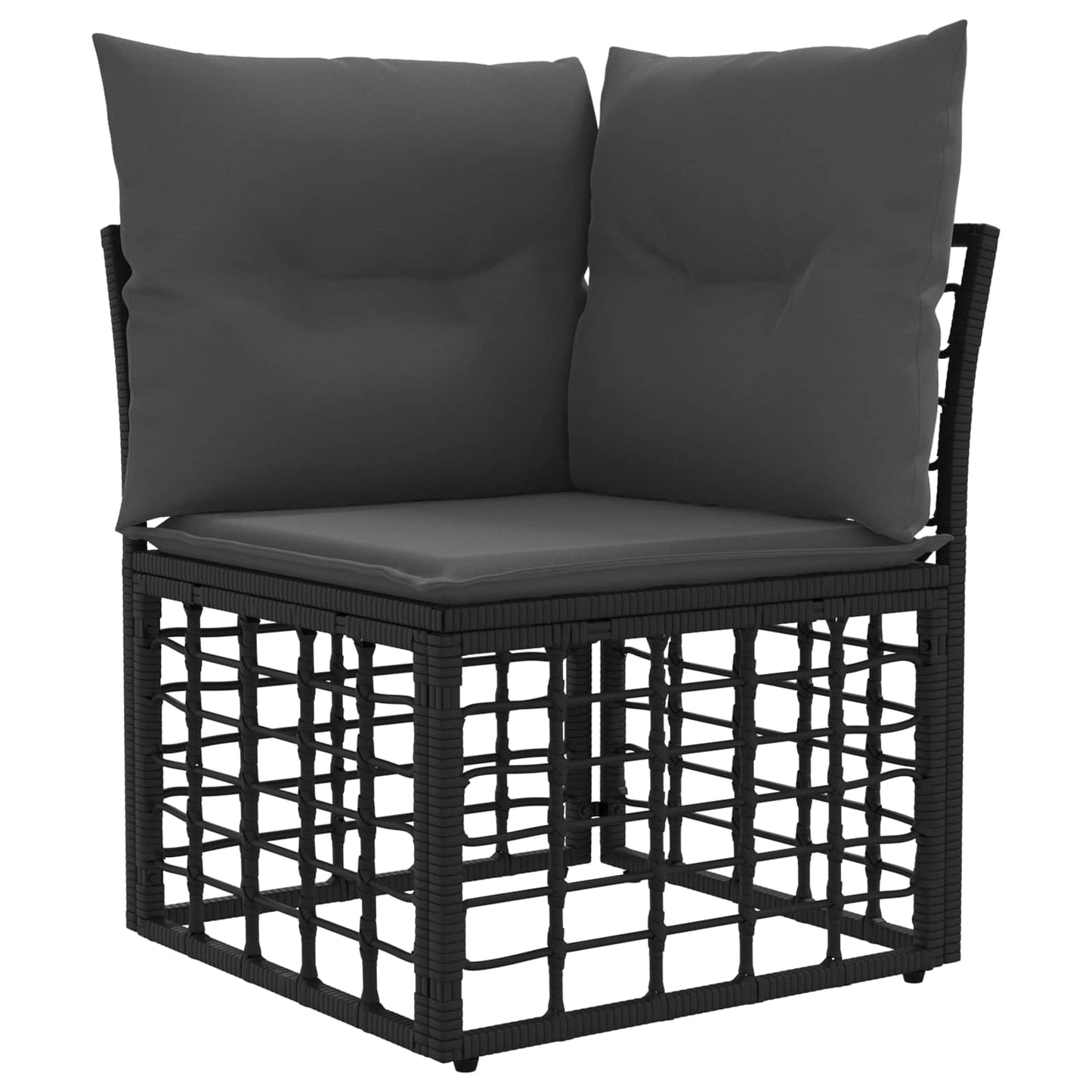 Modulaire Outdoor Hoek Sofa Eenheid Poly Rattan
