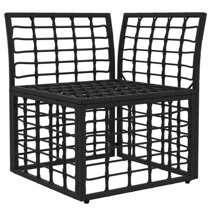 Modulaire Outdoor Hoek Sofa Eenheid Poly Rattan