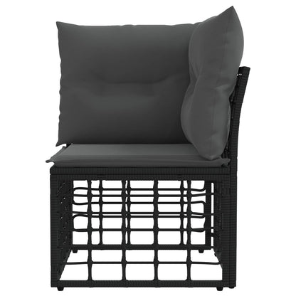 Modulaire Outdoor Hoek Sofa Eenheid Poly Rattan