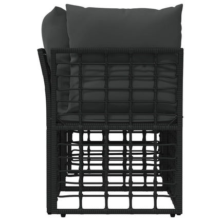 Buiten Loveseat 2 Pcs Poly Rattan