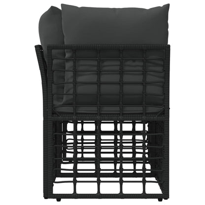 Buiten Loveseat 2 Pcs Poly Rattan