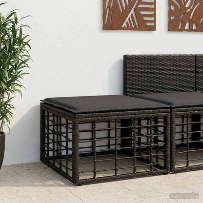 Modulaire Outdoor Hoek Sofa Eenheid Poly Rattan