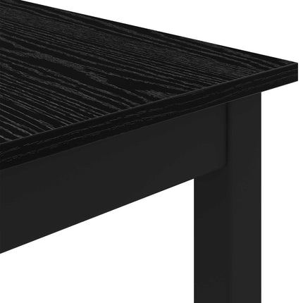 Eettafels Bewerkt Hout Rechthoekig