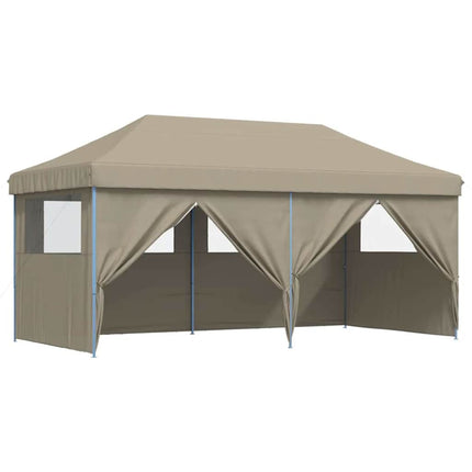 Partytent Pop-Up Taupe 580 X 292 X 315 Cm Oxford Stof