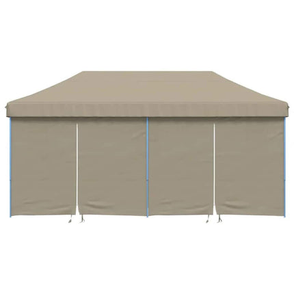 Partytent Pop-Up Taupe 580 X 292 X 315 Cm Oxford Stof