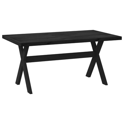 Eettafel Noain Massief Grenenhout Rechthoekig