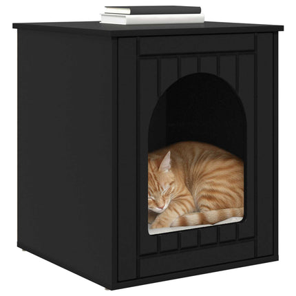 Kattenhuis 53 X 52 X 62 Cm Bewerkt Hout
