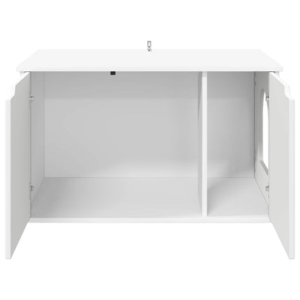 Kattenhuis 85 X 55 X 50,5 Cm Bewerkt Hout