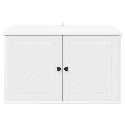 Kattenhuis 85 X 55 X 50,5 Cm Bewerkt Hout