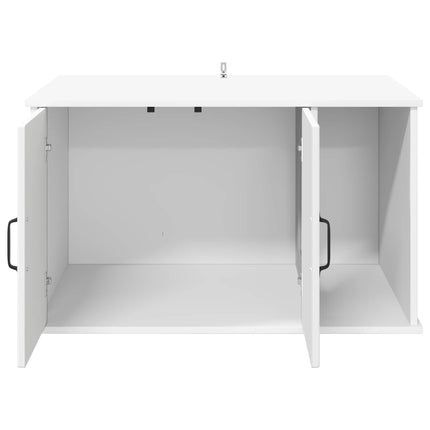 Kattenhuis 85 X 55 X 50,5 Cm Bewerkt Hout