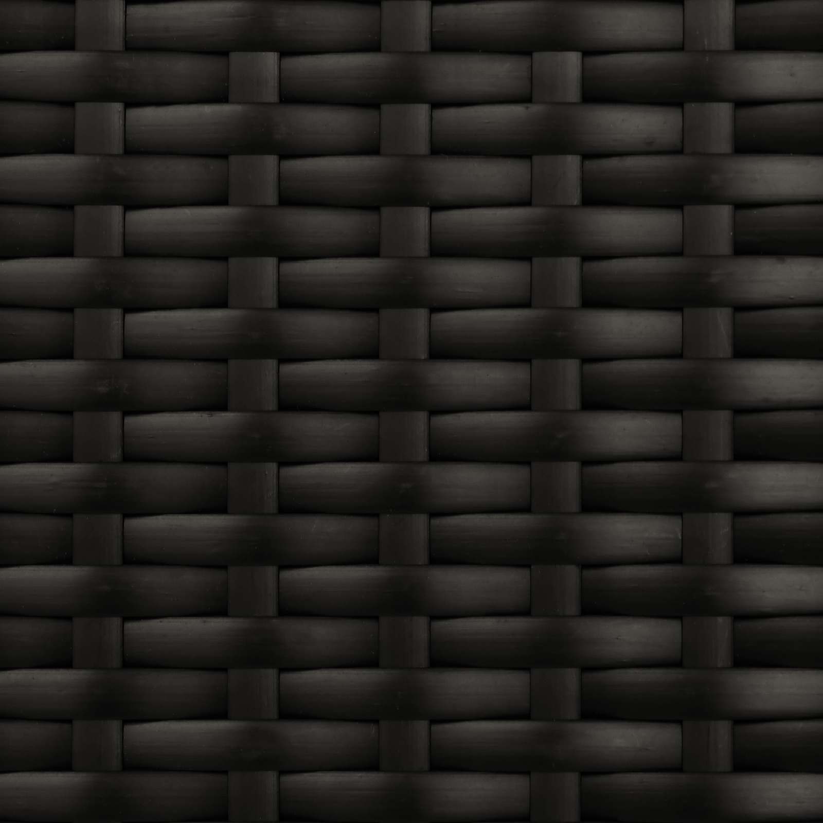 Tuin Ligbankset 164 X 164 X 112 Cm Poly Rattan En Staal