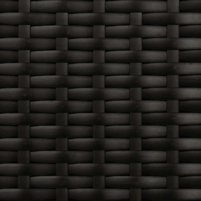 Tuin Ligbankset 164 X 164 X 112 Cm Poly Rattan En Staal