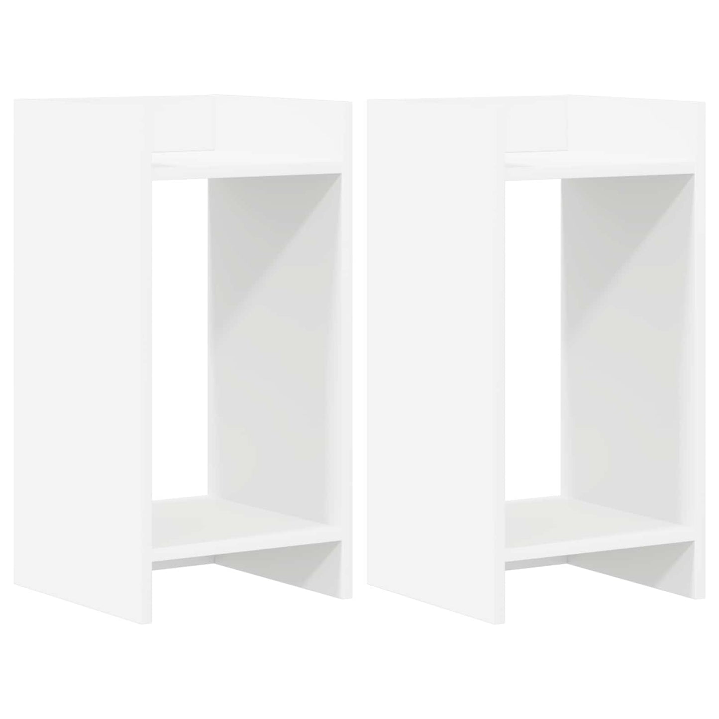 Plantenstandaard 2 Pcs Geconstrueerd Hout