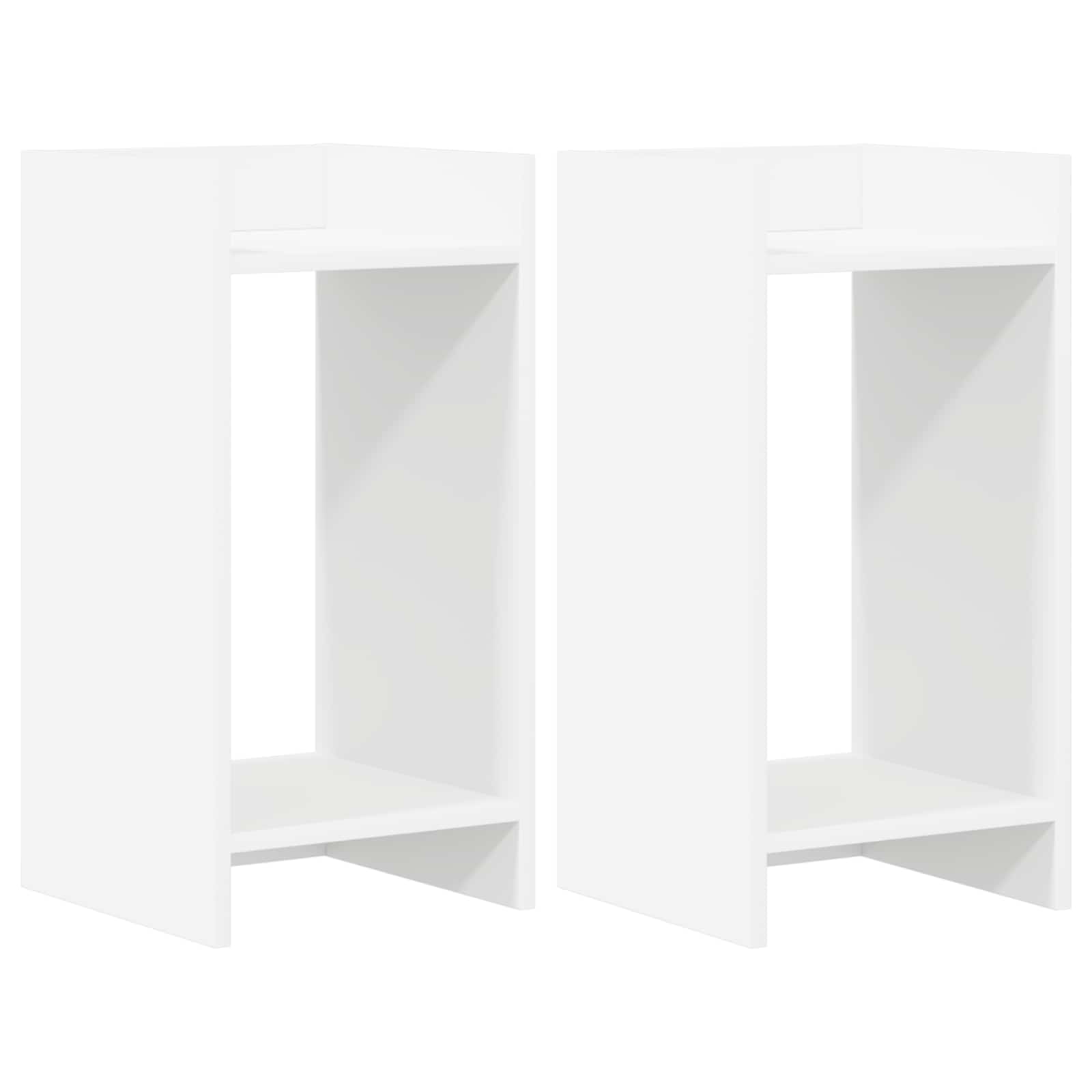 Plantenstandaard 2 Pcs Geconstrueerd Hout