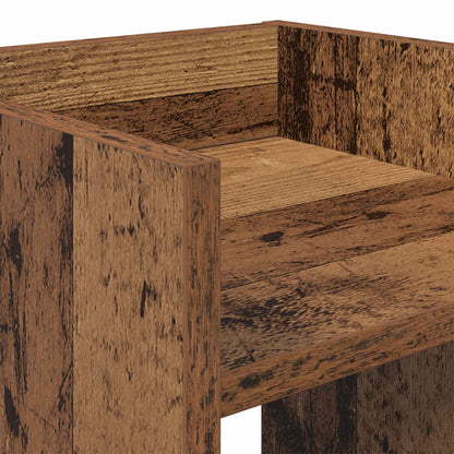 Plantenstandaard Met Plank 2 Pcs Oudhout