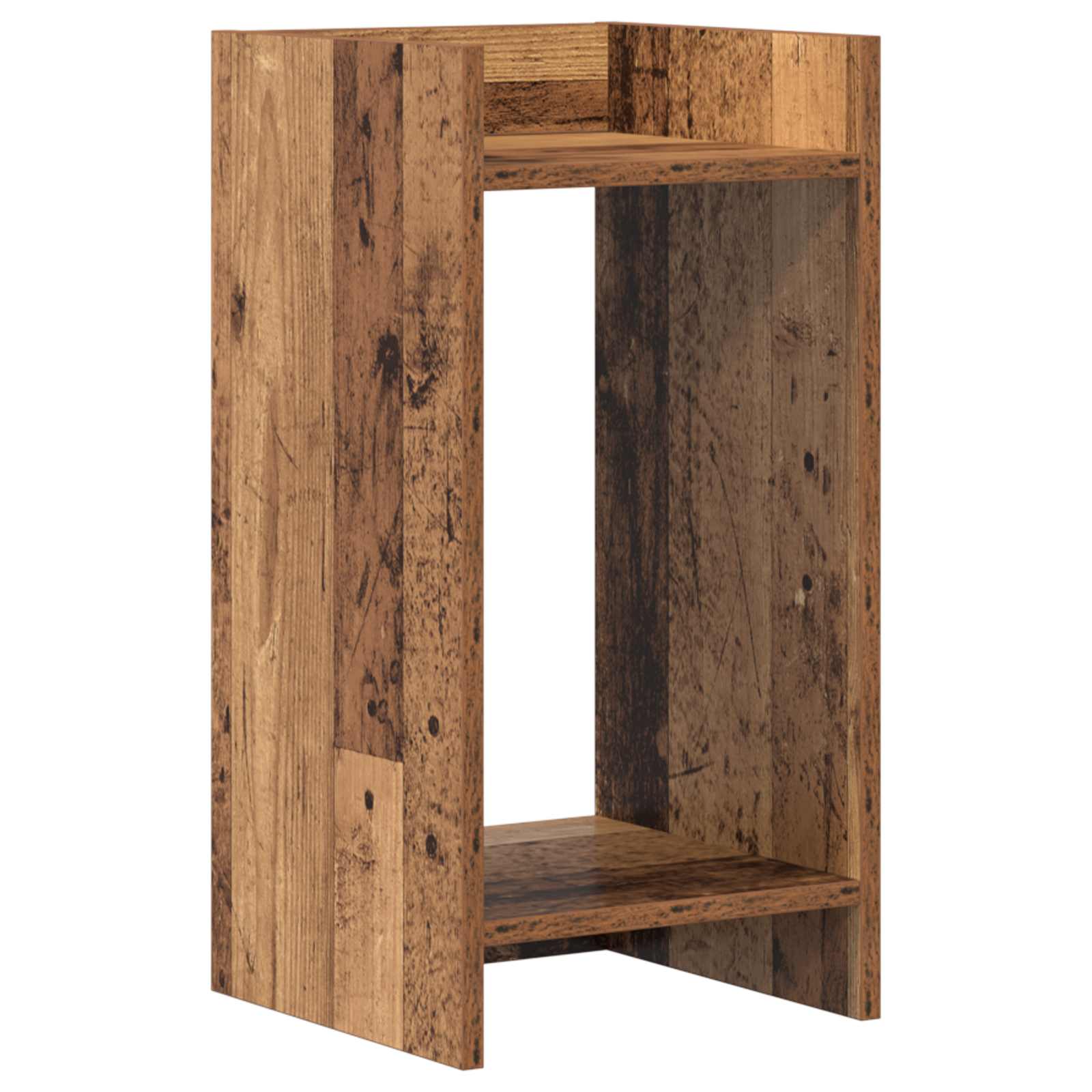Plantenstandaard Met Plank 2 Pcs Oudhout