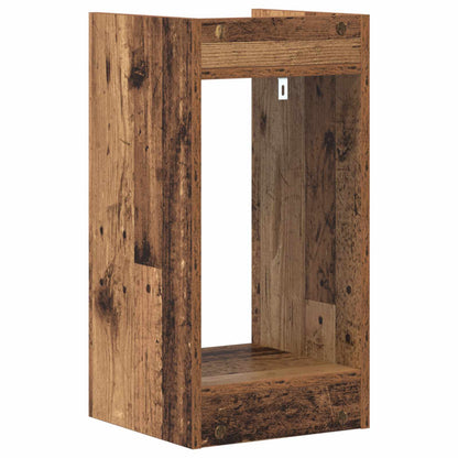 Plantenstandaard Met Plank 2 Pcs Oudhout
