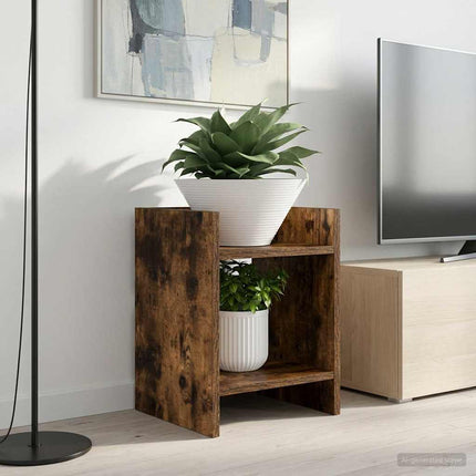 Plantenstandaard 2 St Geconstrueerd Hout