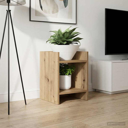 Plantenstandaard 2 St Geconstrueerd Hout