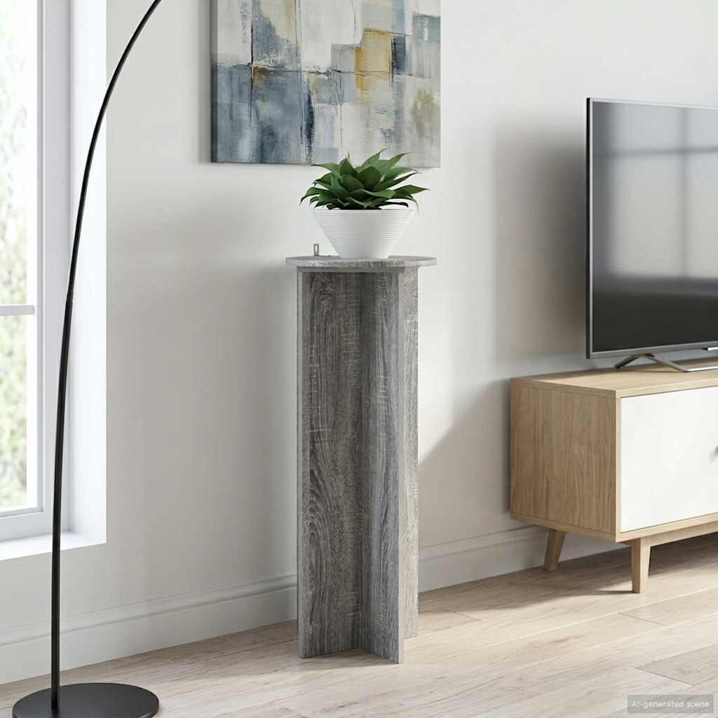 Plantenstandaard 2 Pcs Bewerkt Hout