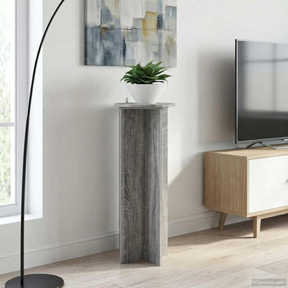 Plantenstandaard 2 Pcs Bewerkt Hout