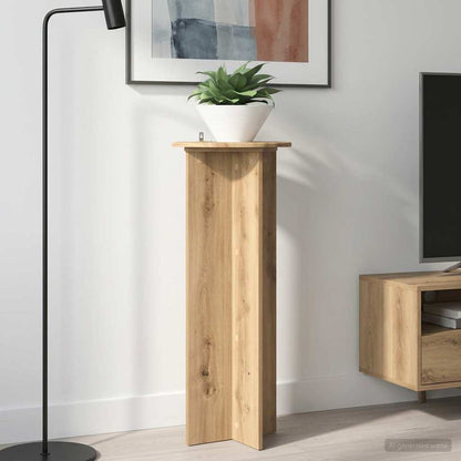 Plantenstandaard 2 Pcs Bewerkt Hout